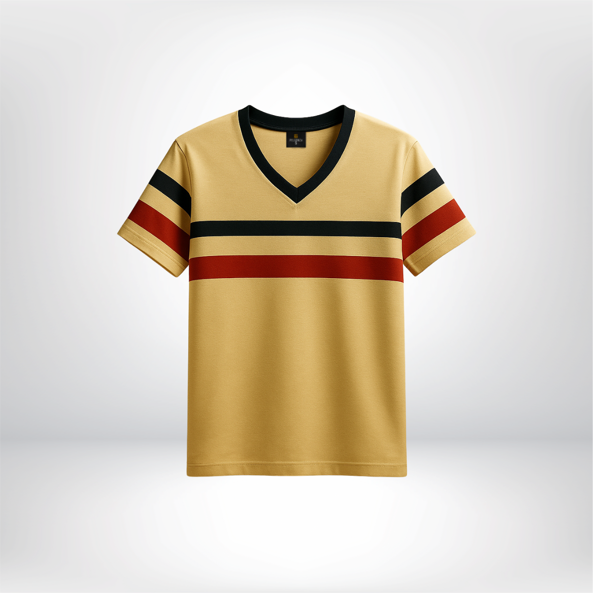 Pelgonza Classic Multi color V-neck T-shirt