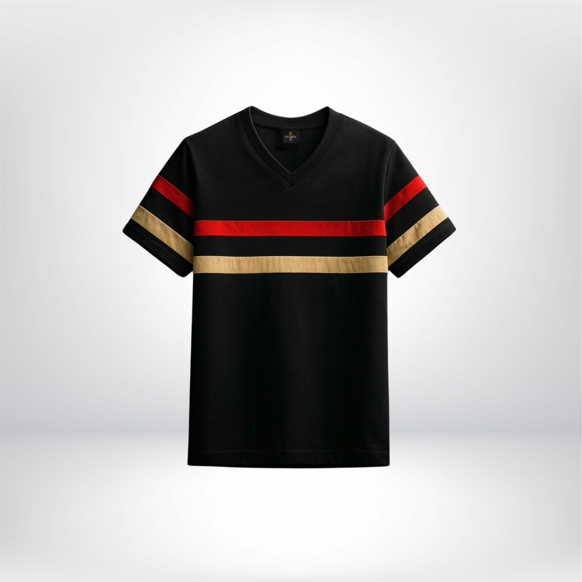 Pelgonza Classic Multi color V-neck T-shirt