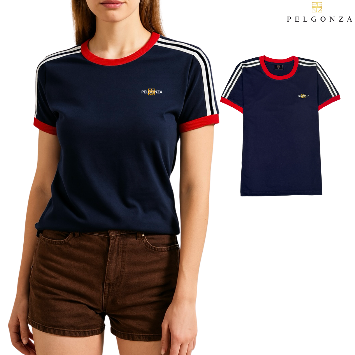 Pelgonza Sporty and rich t-shirt design