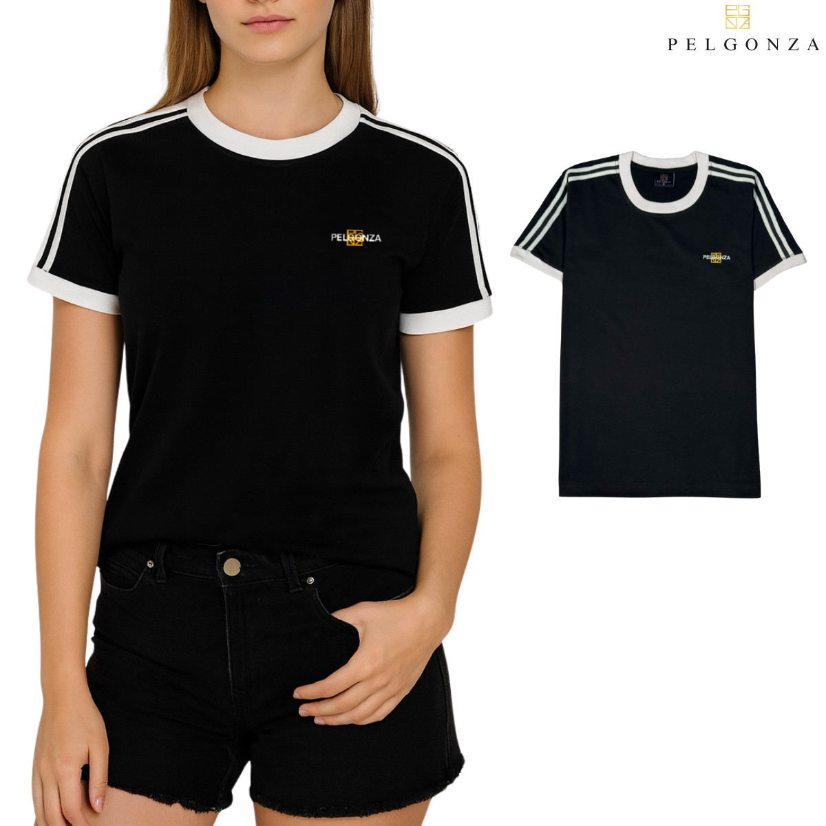 Pelgonza Sporty and rich t-shirt design