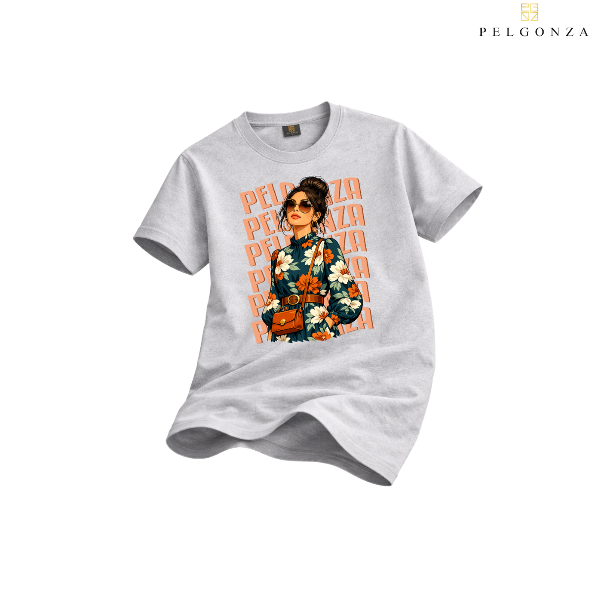 PELGONZA Unisex | Elegant Ponytail Girl