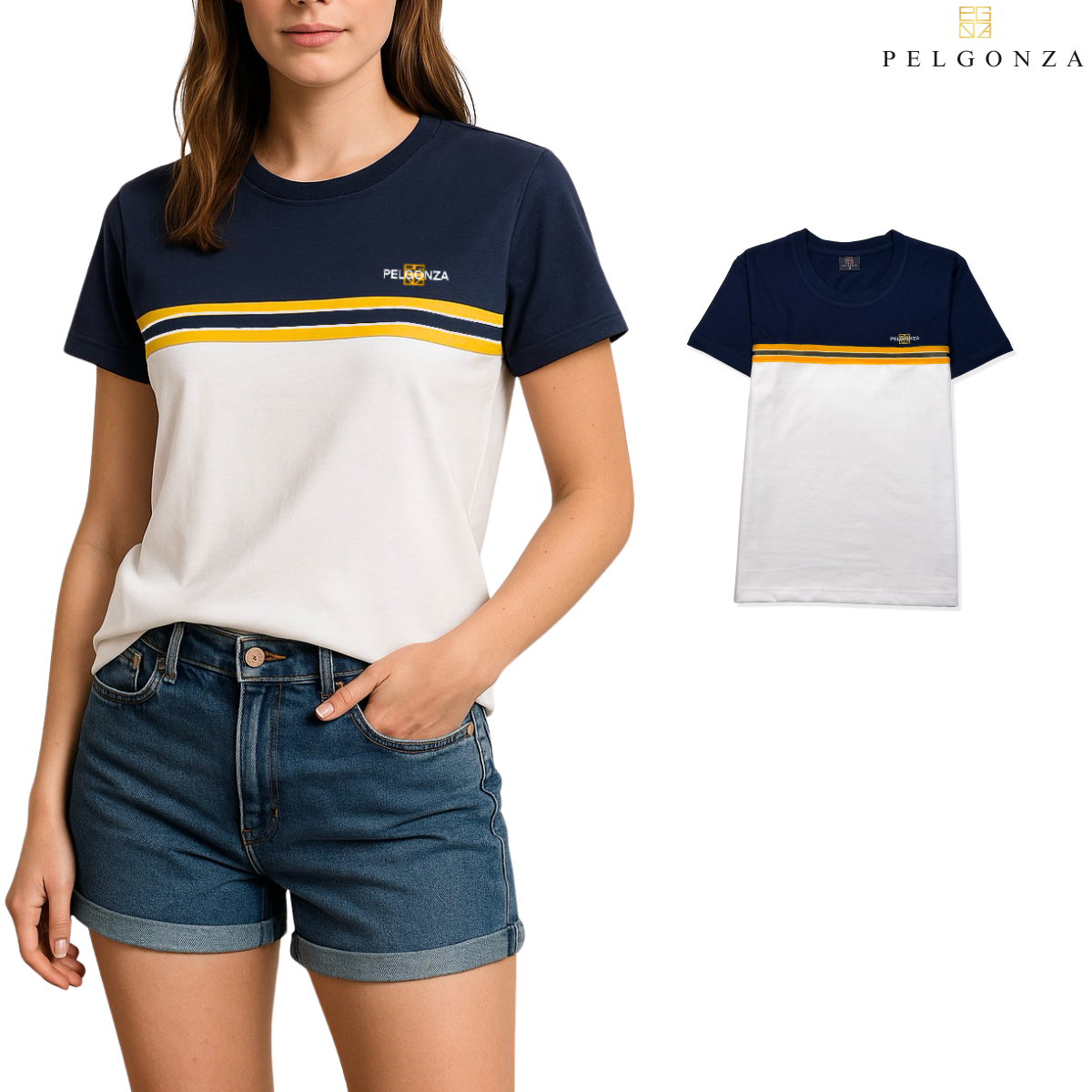 Eleanor Collection – Timeless Striped Elegance by Pelgonza