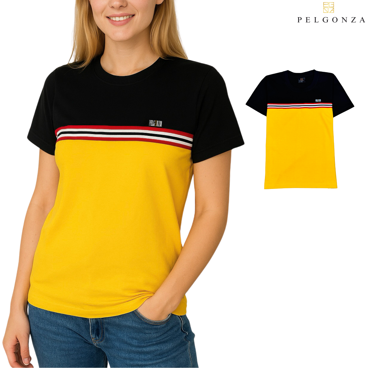 Eleanor Collection – Timeless Striped Elegance by Pelgonza