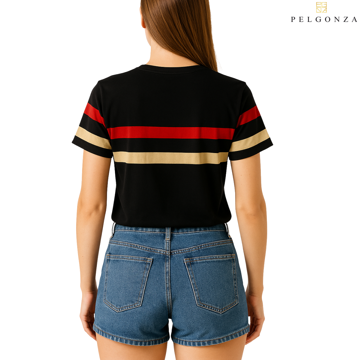 Pelgonza Classic Multi color V-neck T-shirt