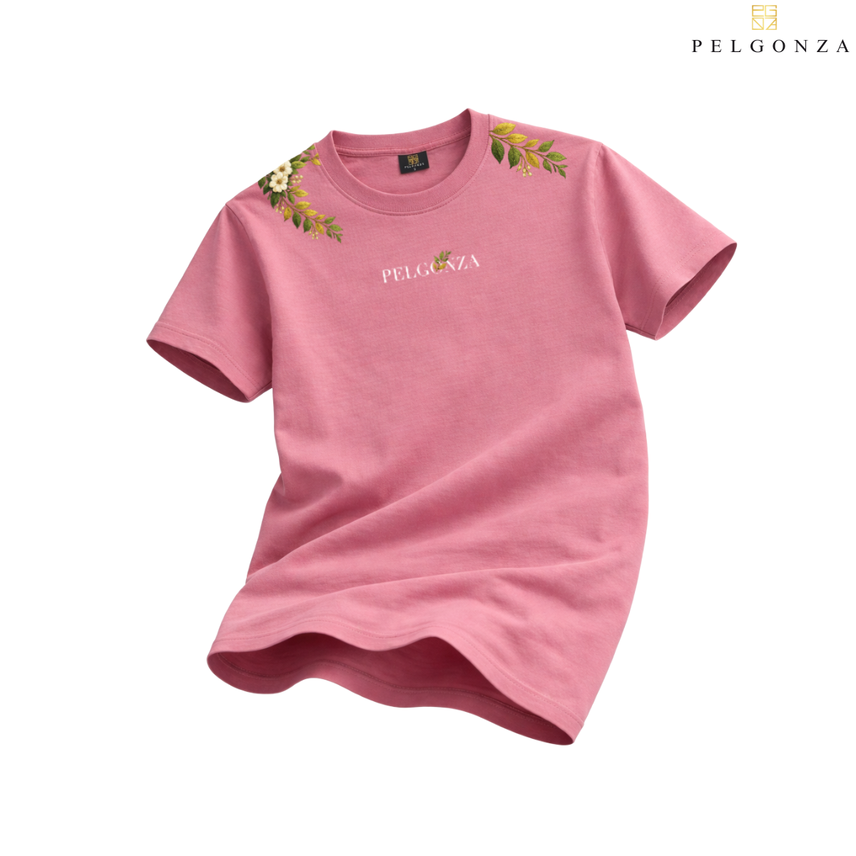 PELGONZA Unisex | Elegant leaves print