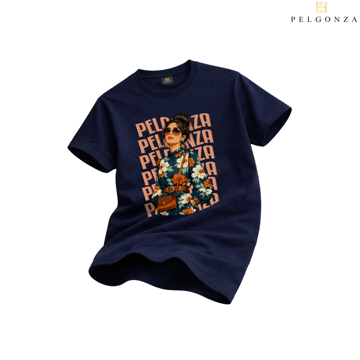 PELGONZA Unisex | Elegant Ponytail Girl