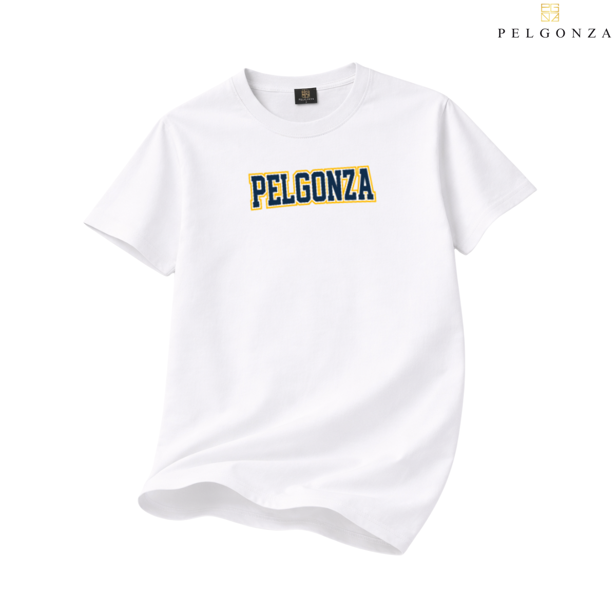 PELGONZA Unisex | Varsity shirt style | – Korean Inspired Cotton T-Shirt, Soft & Trendy Stylish