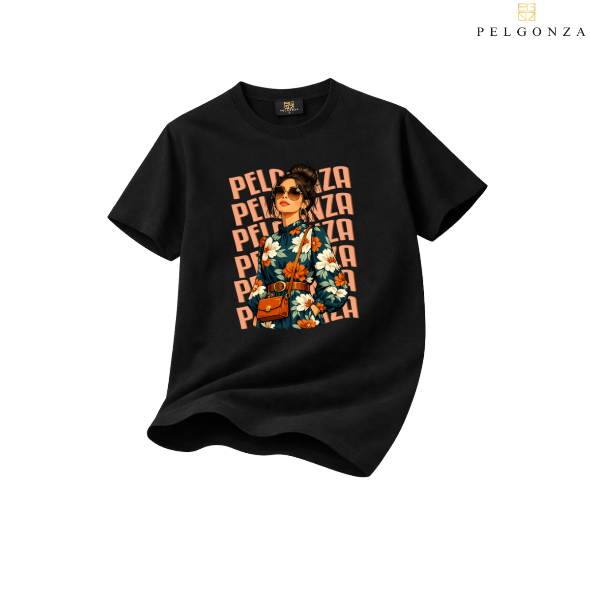 PELGONZA Unisex | Elegant Ponytail Girl