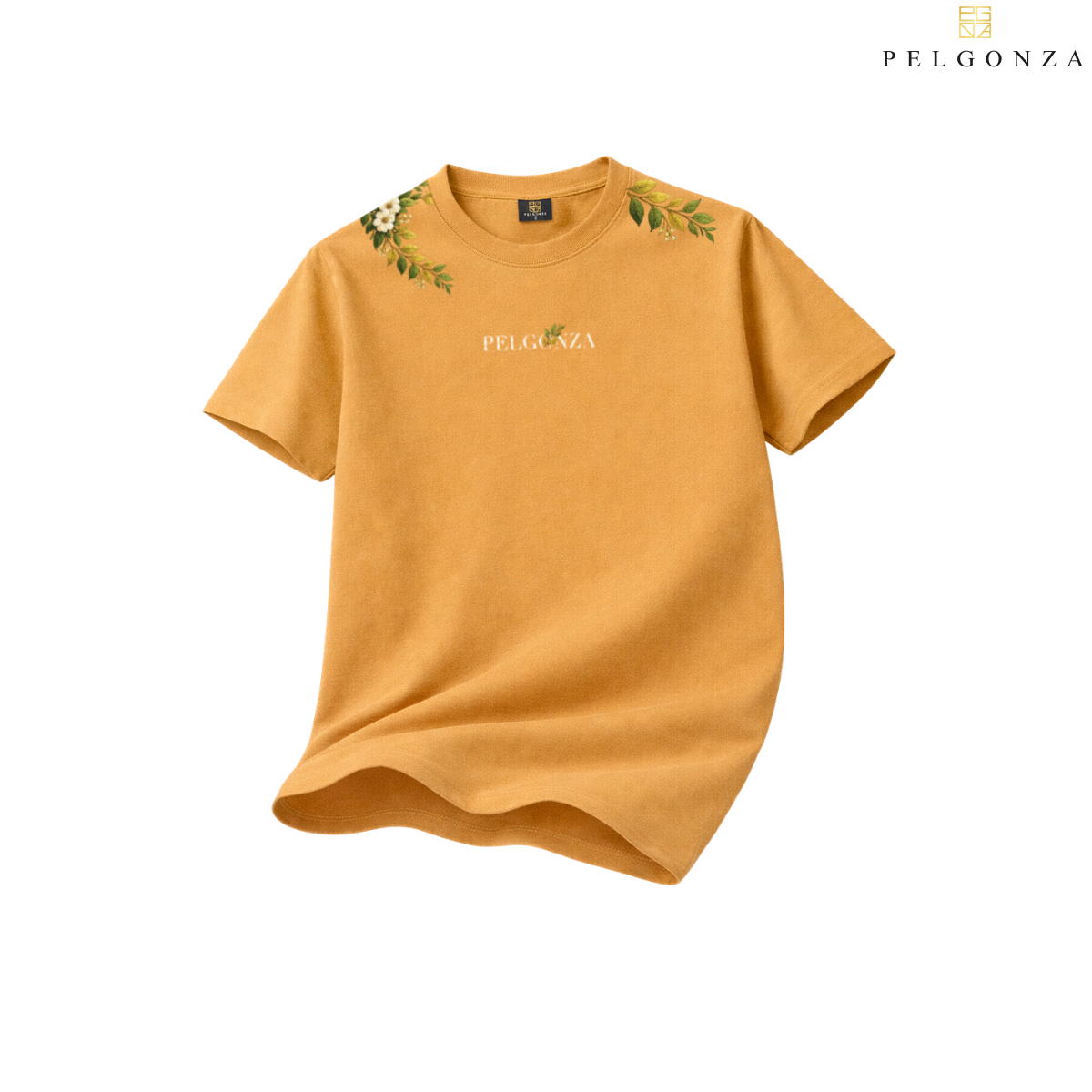 PELGONZA Unisex | Elegant leaves print
