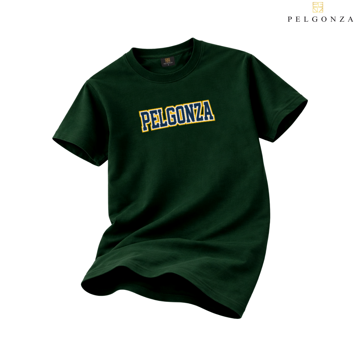 PELGONZA Unisex | Varsity shirt style | – Korean Inspired Cotton T-Shirt, Soft & Trendy Stylish