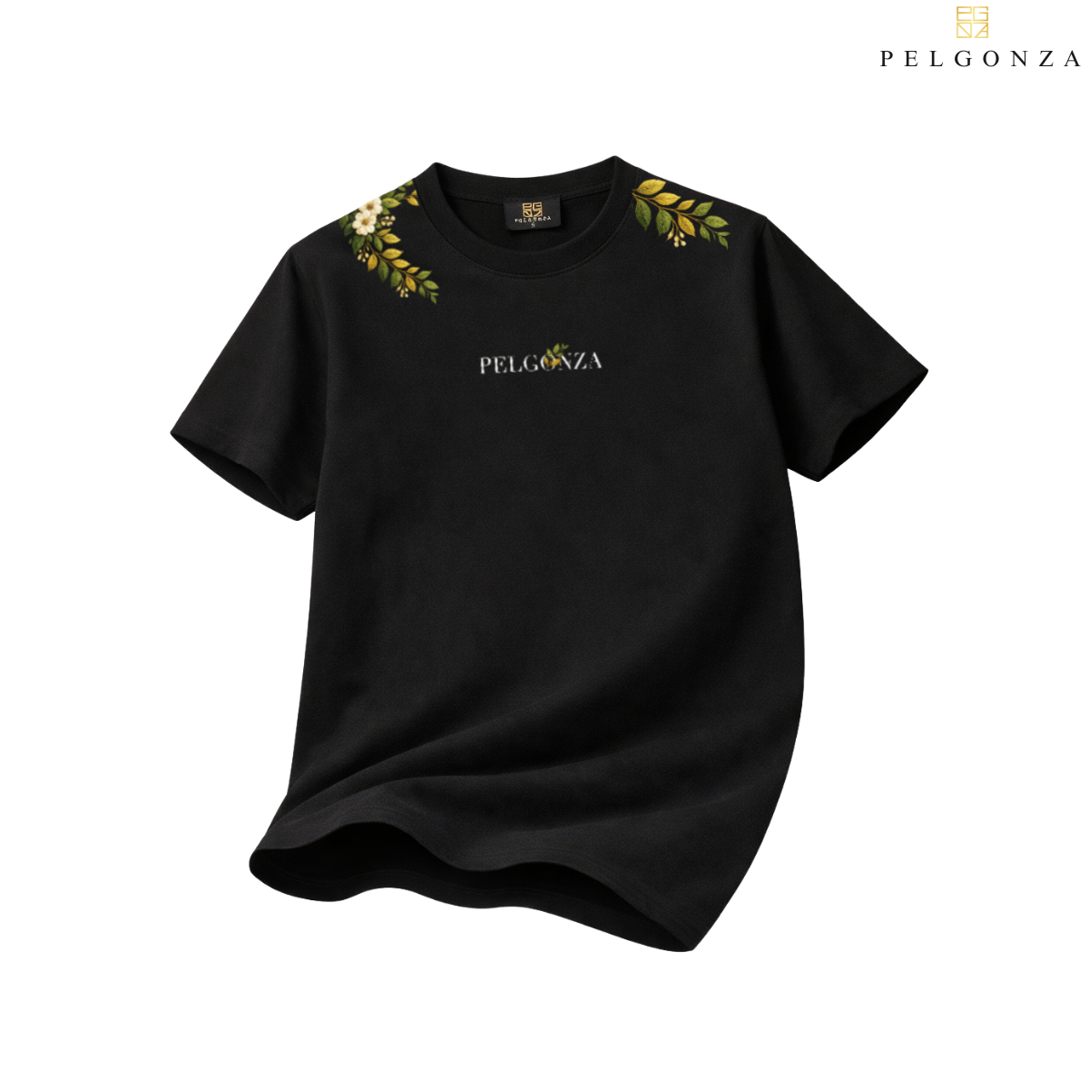 PELGONZA Unisex | Elegant leaves print