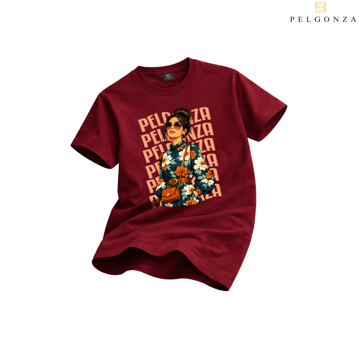 PELGONZA Unisex | Elegant Ponytail Girl