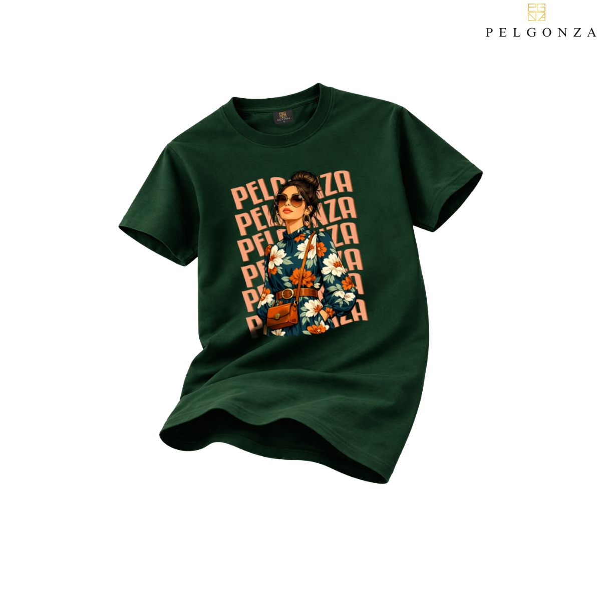 PELGONZA Unisex | Elegant Ponytail Girl