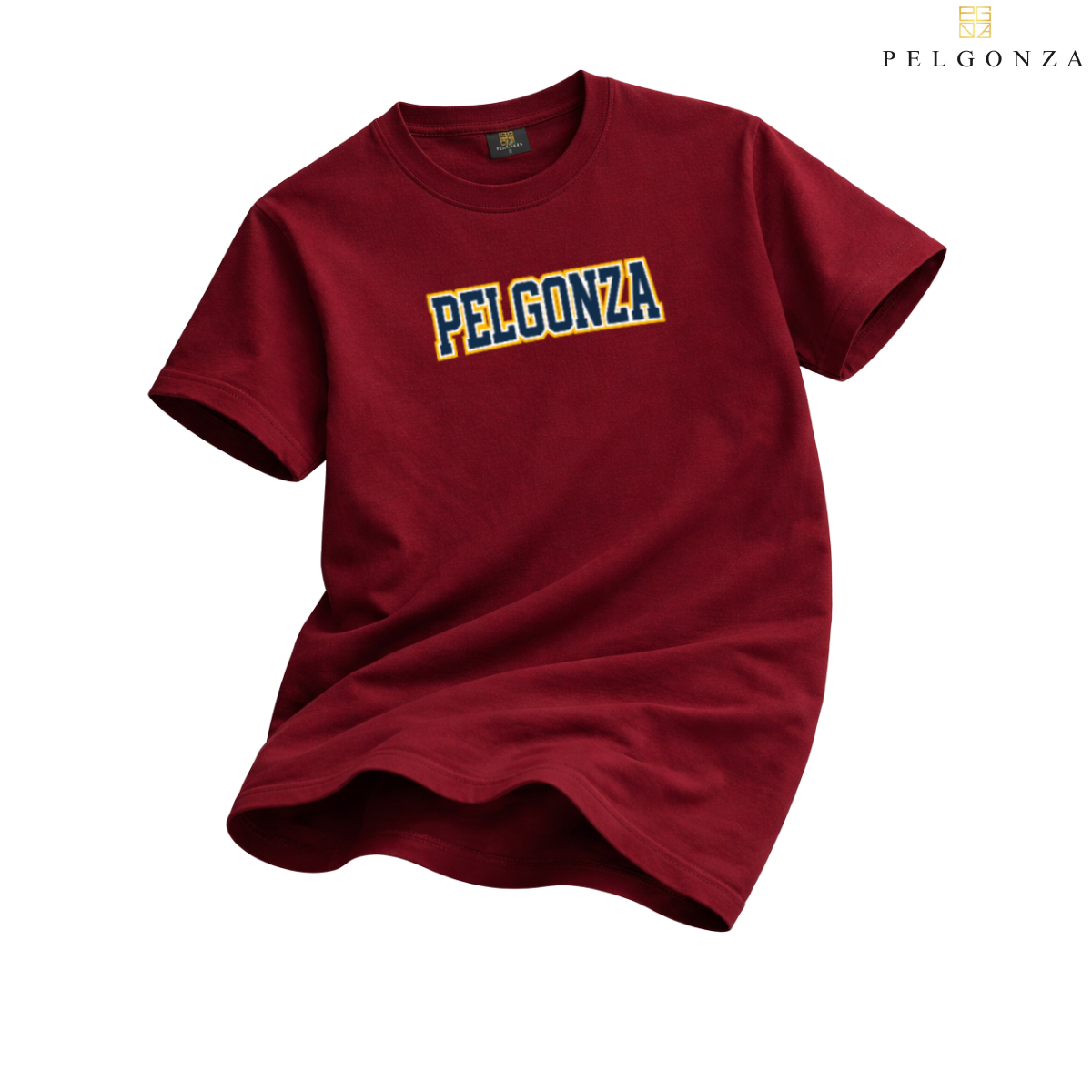 PELGONZA Unisex | Varsity shirt style | – Korean Inspired Cotton T-Shirt, Soft & Trendy Stylish