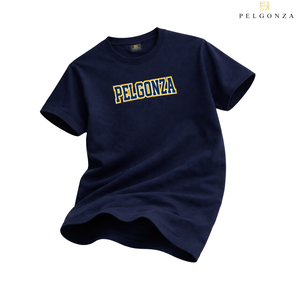 PELGONZA Unisex | Varsity shirt style | – Korean Inspired Cotton T-Shirt, Soft & Trendy Stylish