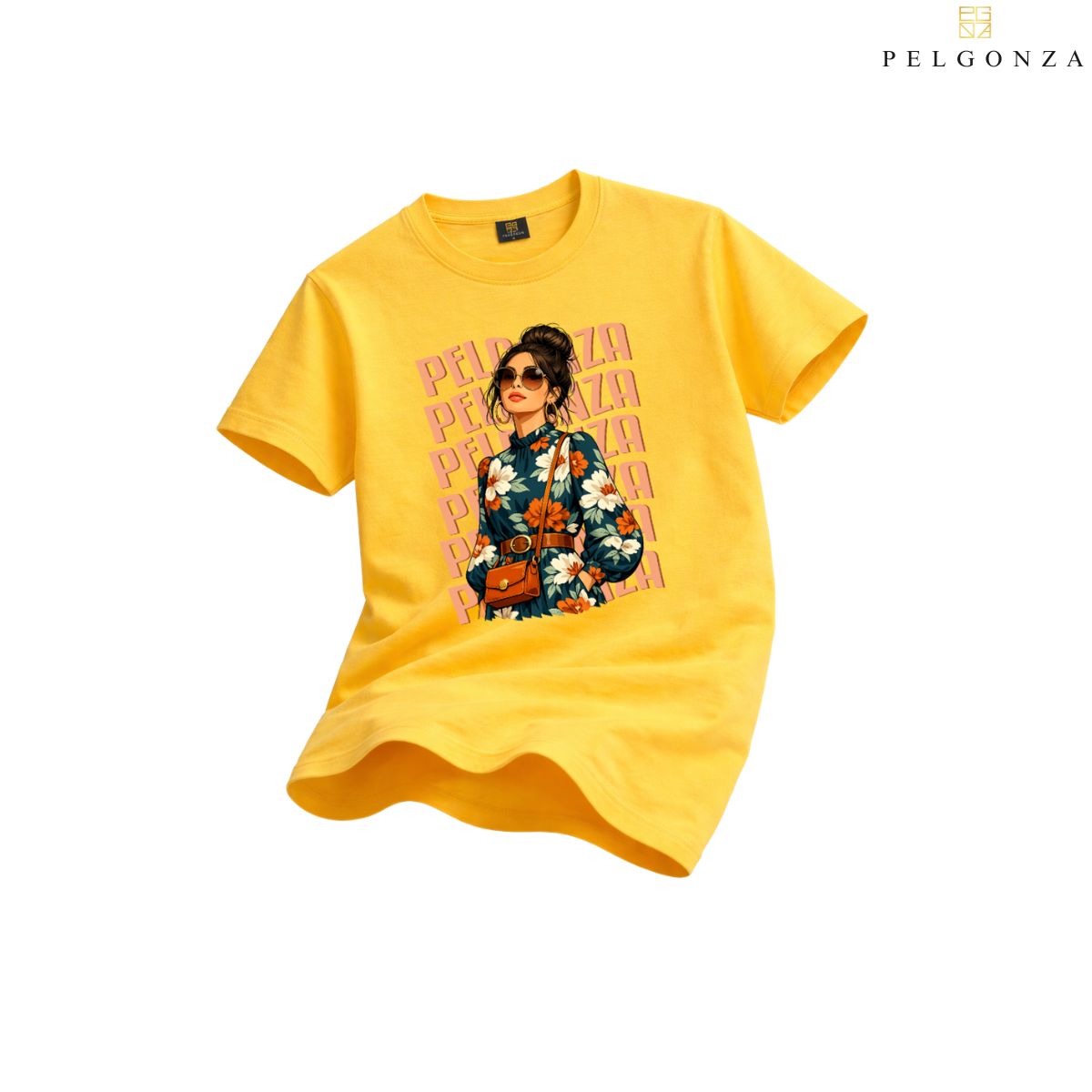 PELGONZA Unisex | Elegant Ponytail Girl