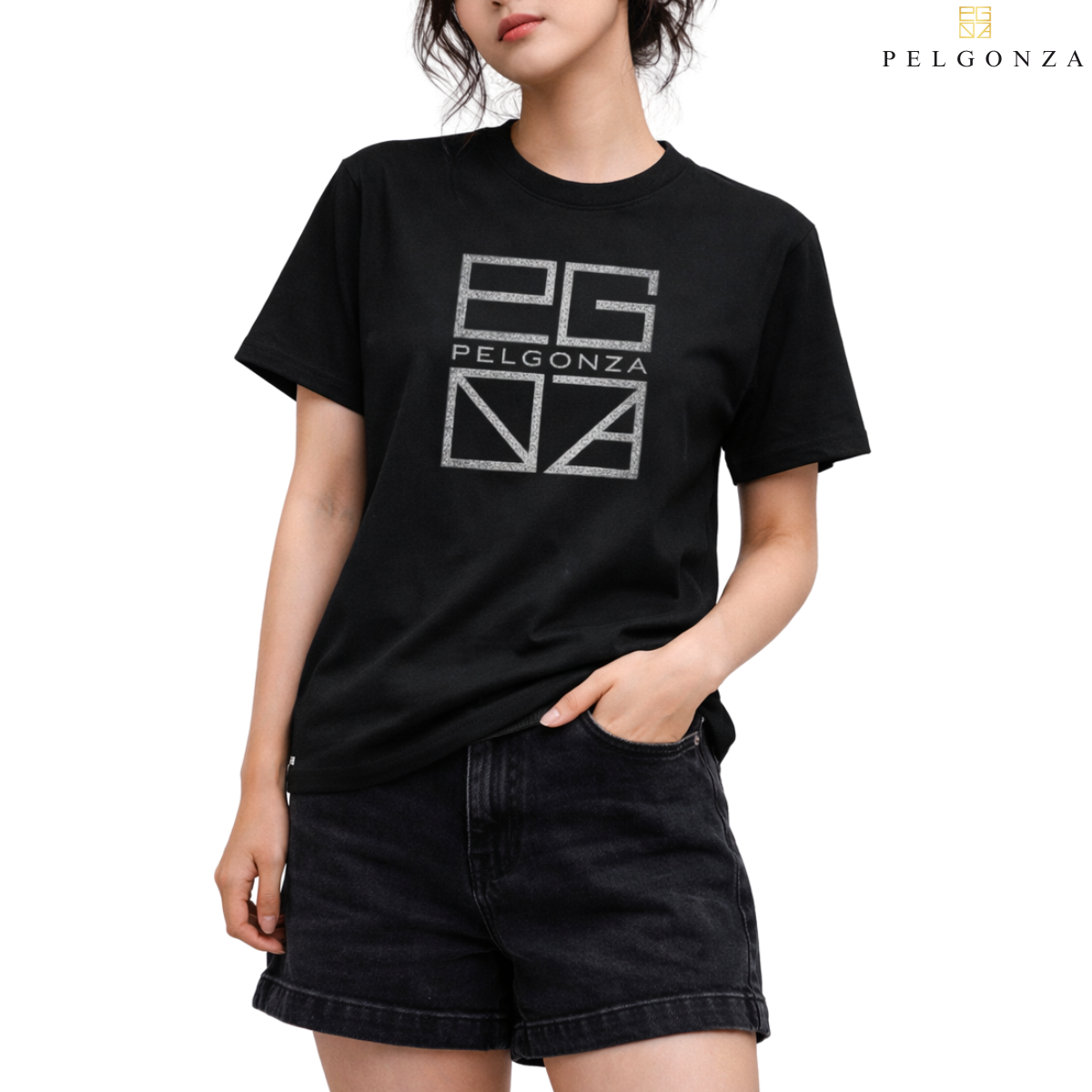 PELGONZA Unisex | Elegant Silver Logo