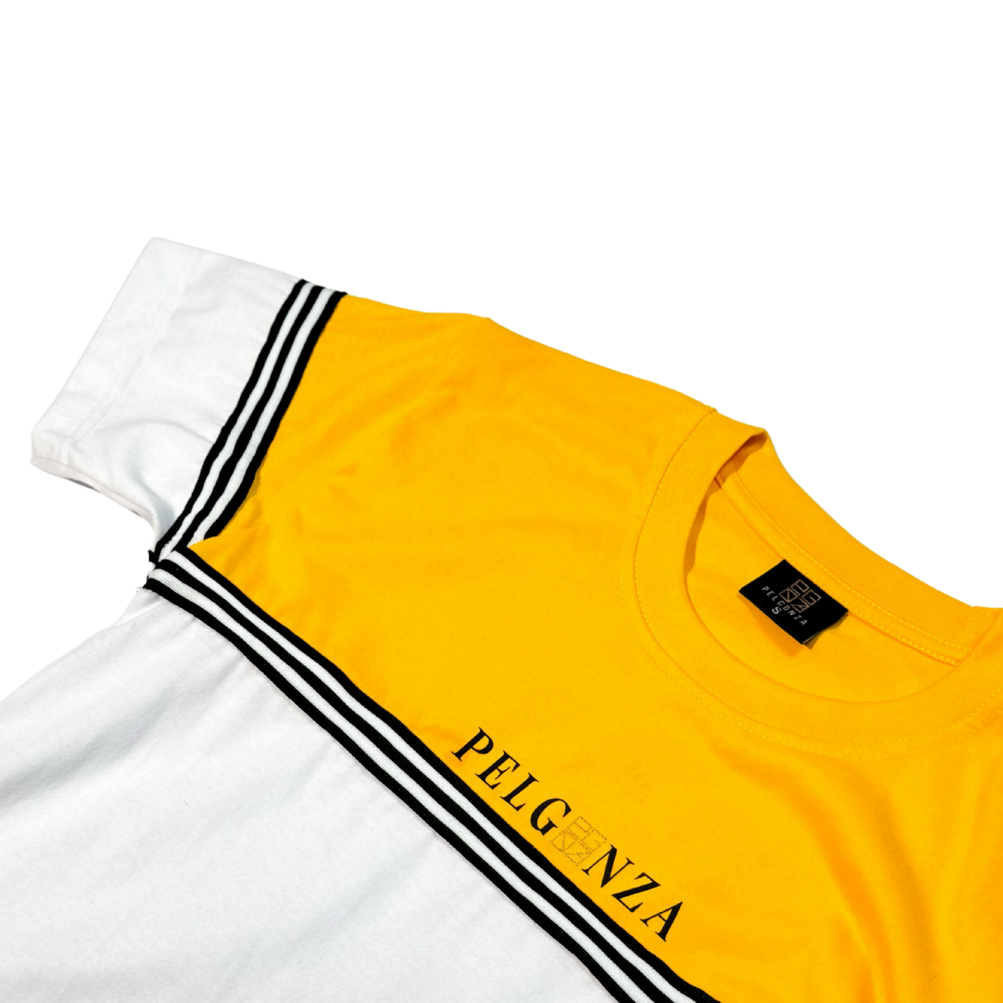 PELGONZA Unisex Color Block Tee – Korean Inspired Cotton T-Shirt, Soft & Trendy Stylish Casual Fit