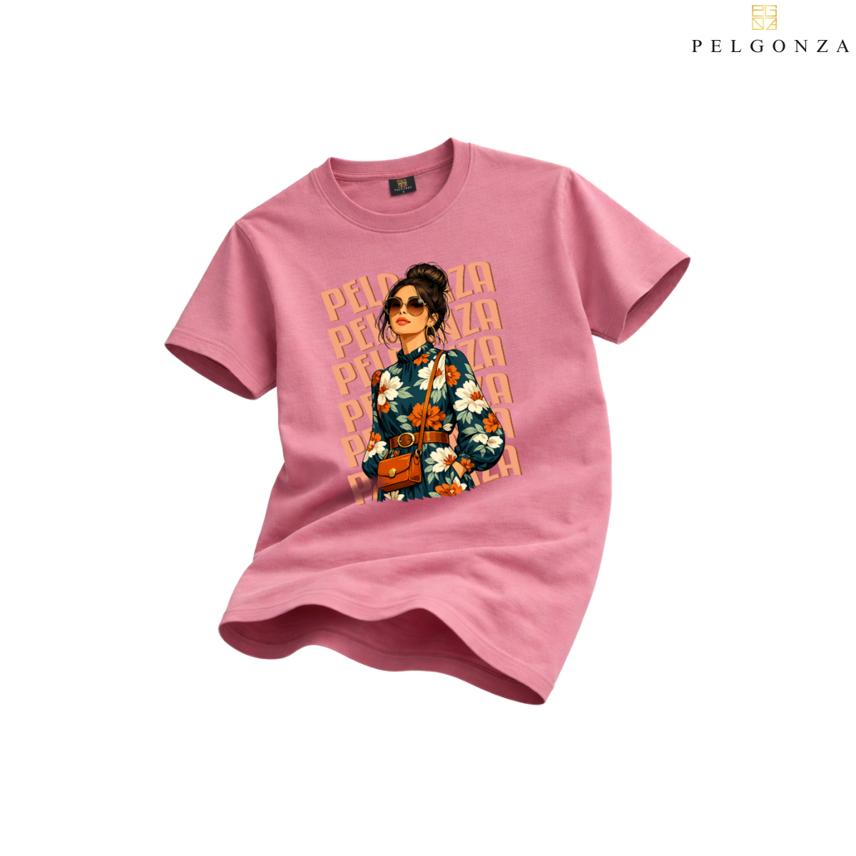 PELGONZA Unisex | Elegant Ponytail Girl