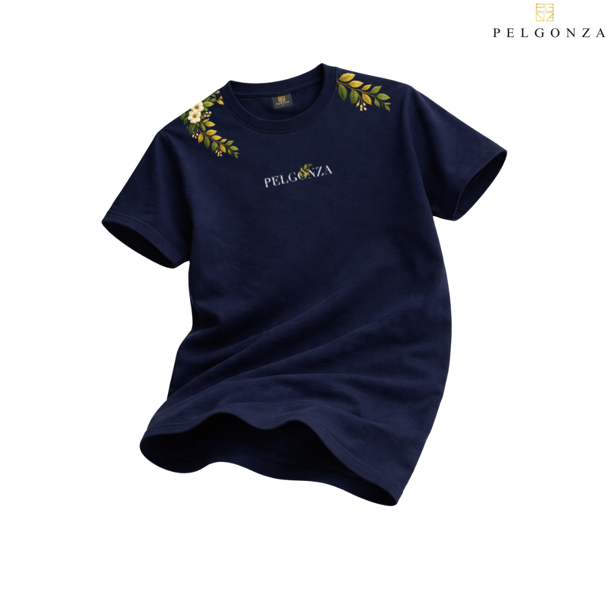 PELGONZA Unisex | Elegant leaves print
