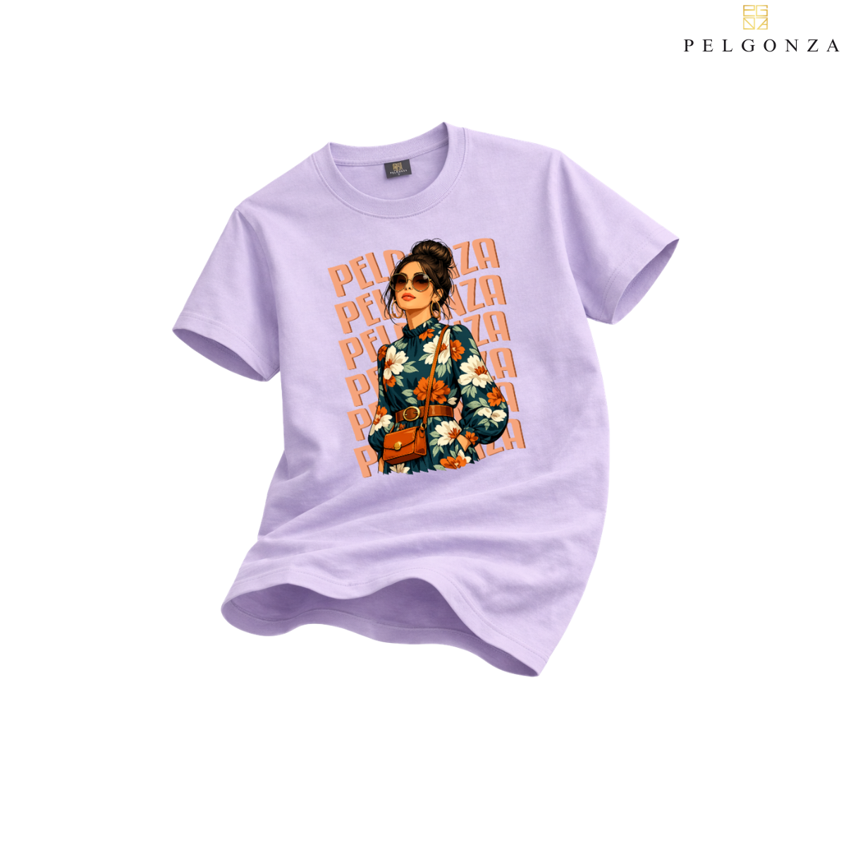 PELGONZA Unisex | Elegant Ponytail Girl