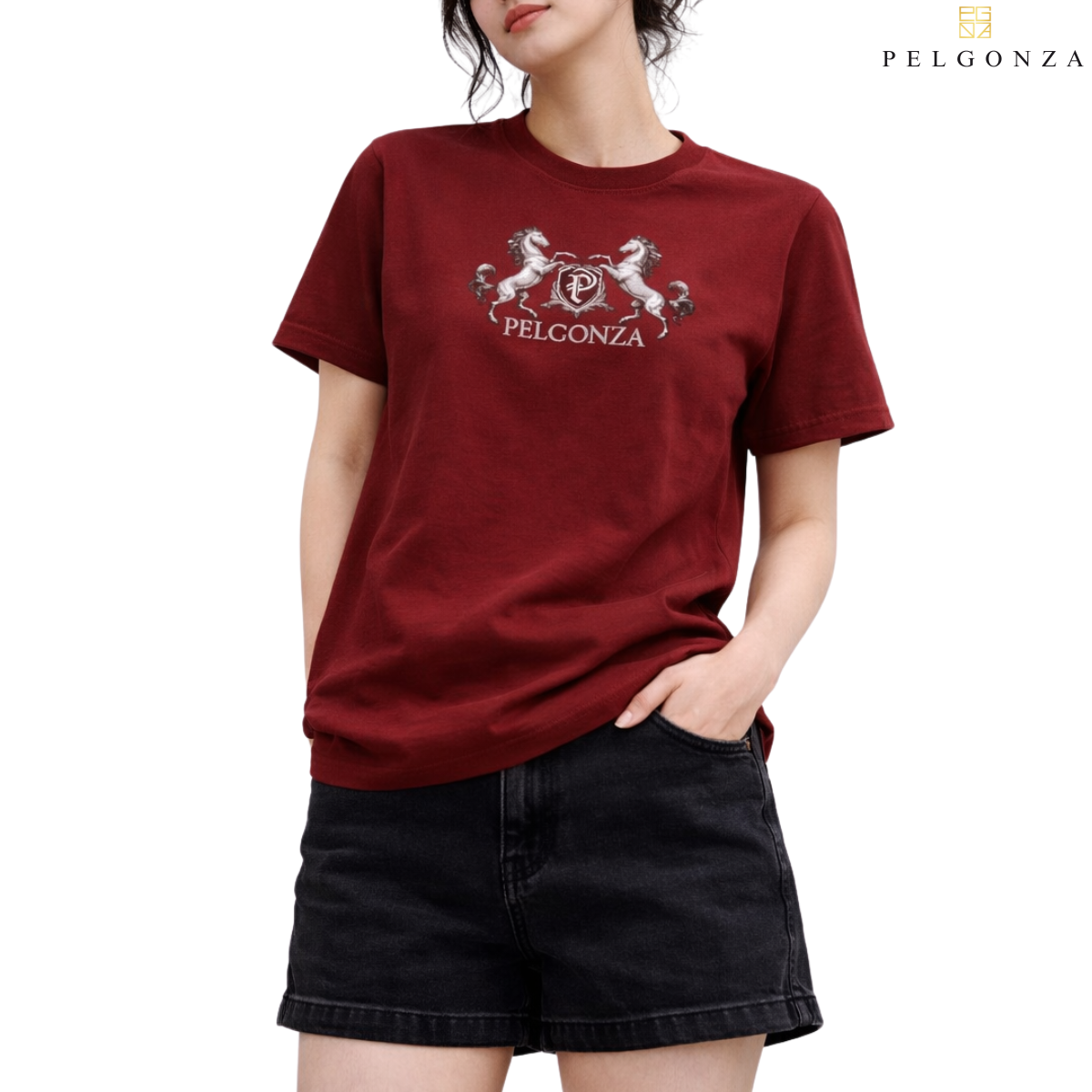 PELGONZA Unisex | Elegant Horse emblem