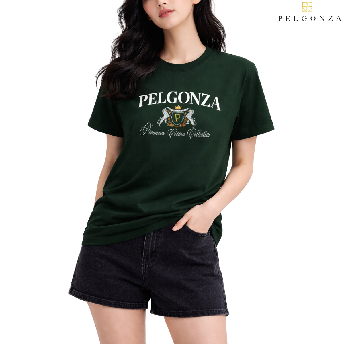 PELGONZA Unisex | Elegant Shield emblem