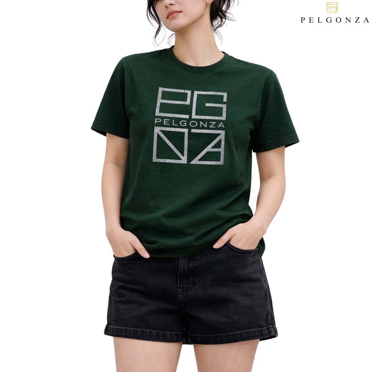 PELGONZA Unisex | Elegant Silver Logo