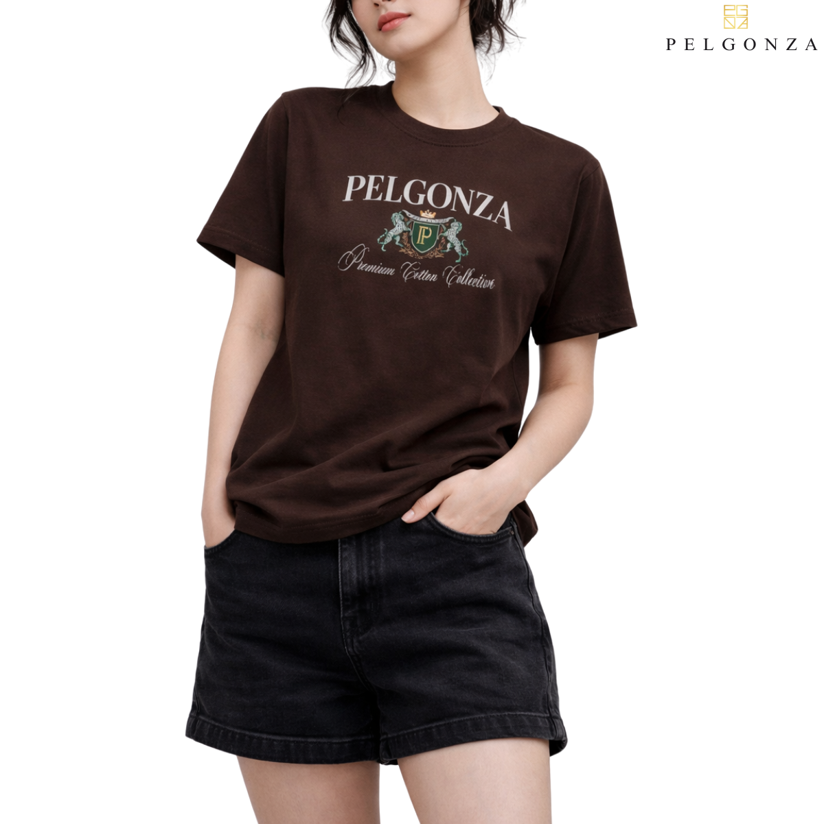 PELGONZA Unisex | Elegant Shield emblem