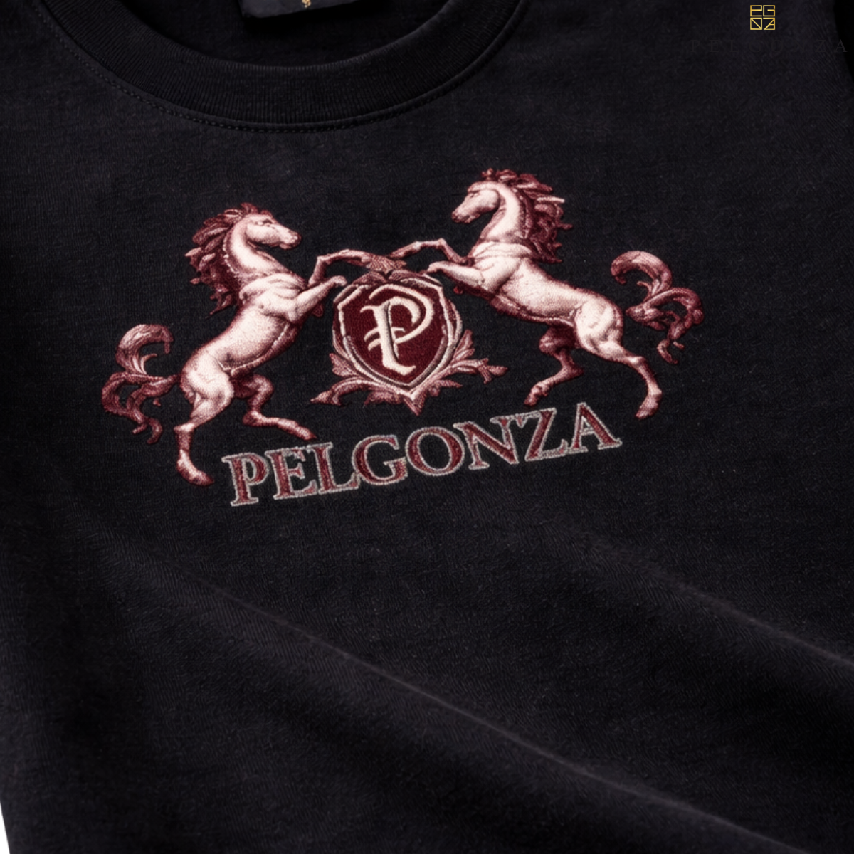 PELGONZA Unisex | Elegant Horse emblem