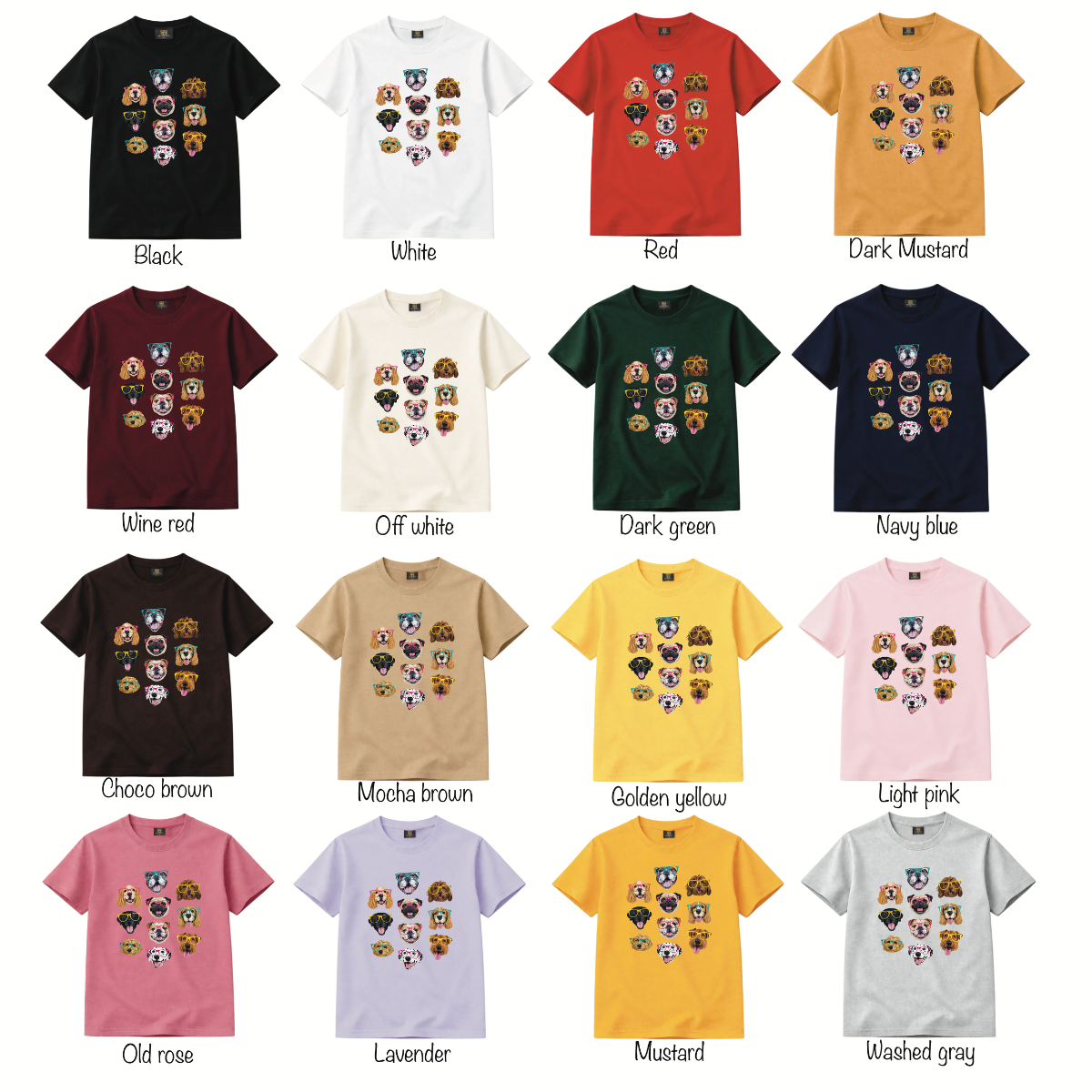 PELGONZA Unisex | Cutest dog print