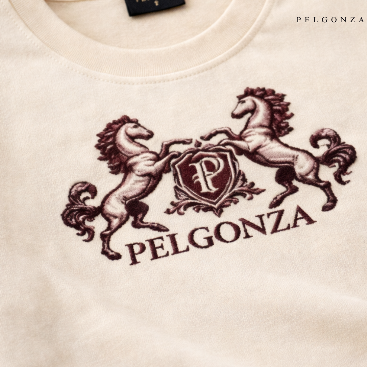 PELGONZA Unisex | Elegant Horse emblem