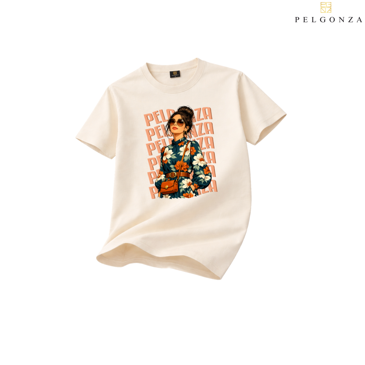 PELGONZA Unisex | Elegant Ponytail Girl